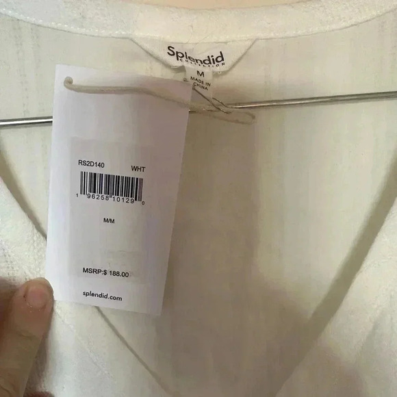 Maxi White Splendid Sleeveless Dress - Picture 6 of 6